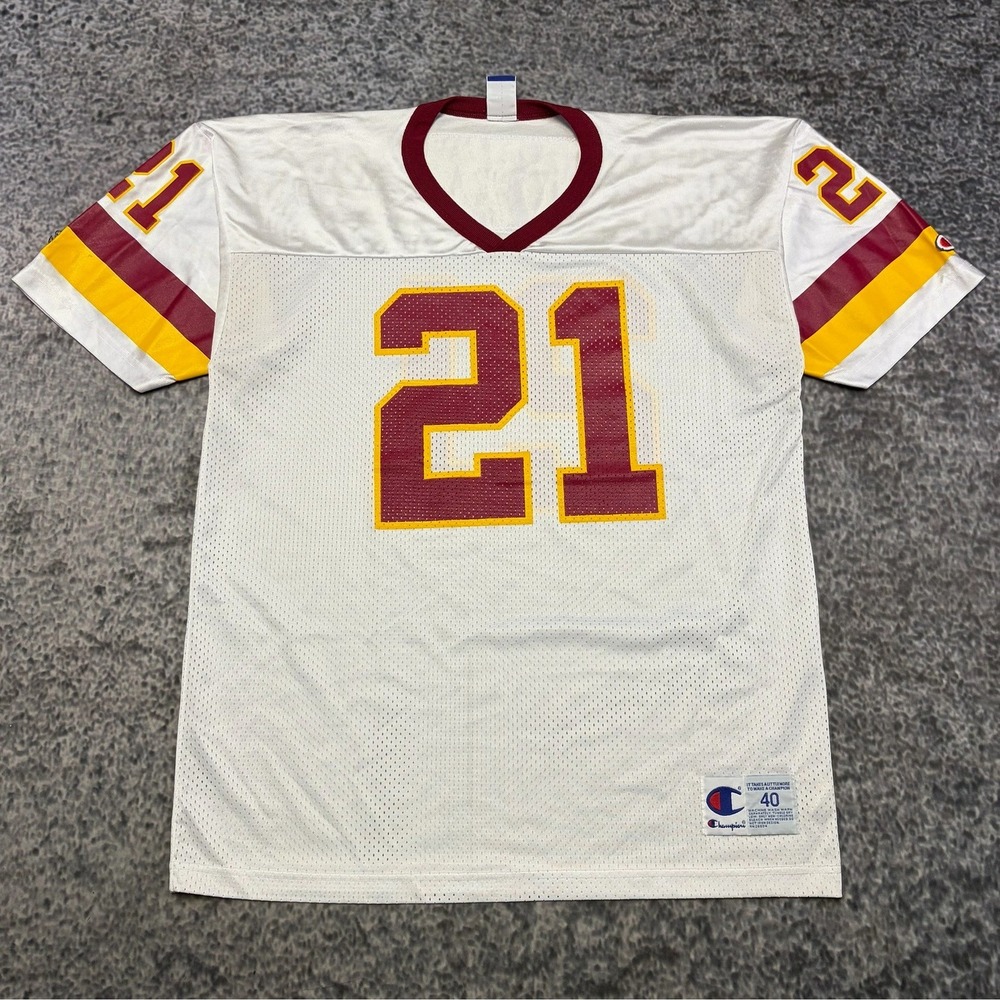 Vintage Champion Washington Redskins Deion Sanders Jersey Size 40 (Medium) #21